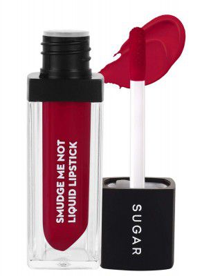 SUGAR Cosmetics - Smudge Me Not - Liquid Lipstick - 43 Hot Shot (Hot Pink) - 4.5 ml - Ultra Matte Liquid Lipstick, Transferproof and Waterproof, Lasts Up to 12 hours