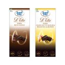 Sugar Free D'Lite Dark Chocolate Combo| Hazelnut & Almonds (80g)| Rich Cocoa (80g)...