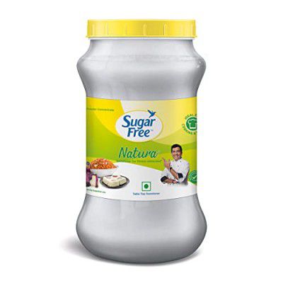 Sugar Free Natura, 1Kg, Jar | Equivalent to Sweetness from 10Kg Sugar | 100% Safe