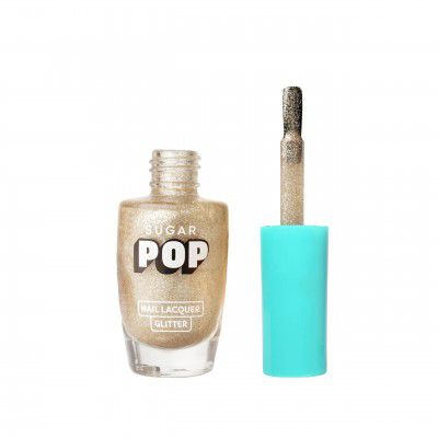 SUGAR POP Nail Lacquer Glitter Finish 02 Bling & Beyond - 10 Ml - Quick-Drying | Chip-Resistant |
