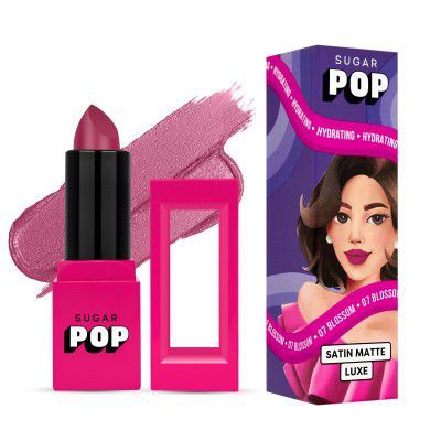 SUGAR POP Satin Matte Luxe | Castor Oil, Vitamin E & Hyaluronic Acid - 07 Blossom