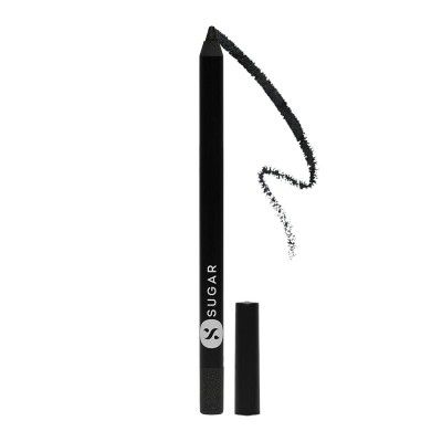 SUGAR Stroke Of Genius Heavy-Duty Kohl | Long Lasting, Smudge Proof & Waterproof Kajal Pencil | Matte Finish - 05 Black Magic