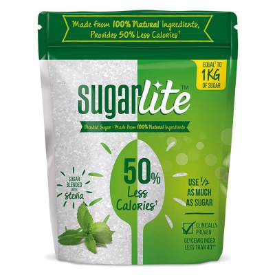 Sugarlite : 50% Less calories Sugar Pouch, 500 gm