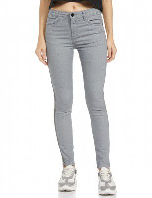 Sugr by Unlimited Women's Skinny Fit Cotton Blend Jeans