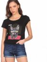 SUGR Women's Solid Regular Fit T-Shirts...