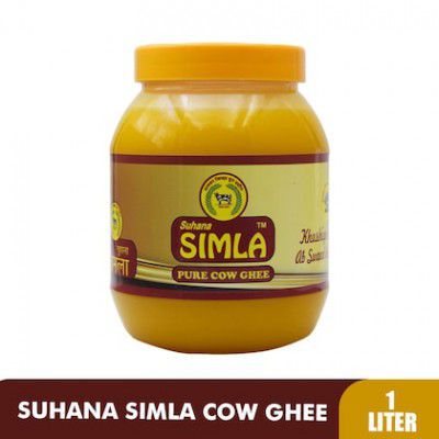 Suhana Simla Premium 1 Liter Danedar Cow Ghee