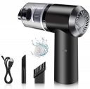 SUHOOR Portable Electric Nail Drill Professional Cleaner Dust Collection/Lighting 2 in 1 Car Vacuum Cleaner 120W High-Power Handheld Wireless Vacuum Cleaner Home Car Dual-use Portable USB Rechargeable...