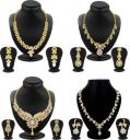 Sukkhi Alloy Gold-plated Gold Jewel Set (Pack of 1)...