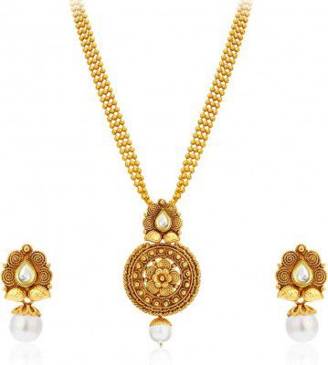 Sukkhi  Alloy Gold-plated Jewel Set  (Gold)