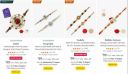 Sukkhi Gold Plated Rakhi With Roli Chawal & Greeting Card @99...