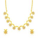 Sukkhi Ravishing Gold Plated Wedding Jewellery Austrian Diamond Necklace Set for Women (N82917)...