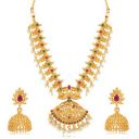 Sukkhi Traditional Gold Plated Necklace Set for Women...