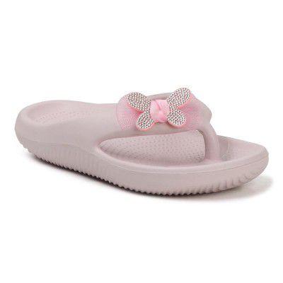 Sukun womens Sukun Rib_05 Women’s Soft Anti-skid Flip-flops Flip-Flop
