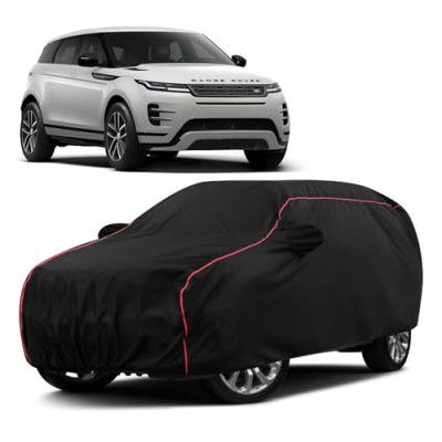 Sulfar 100% Water Resistant Car Body Cover Compatible with Mirror for Land Rover Evoque 
