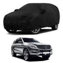 Sulfar 100% Water Resistant Car Body Cover Compatible with Mirror for Mercedes Benz ML250 (Triple Stitched, Full Bottom Elastic, Black)...
