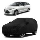 Sulfar 100% Water Resistant Car Body Cover Compatible with Mirror for Toyota Previa (Triple Stitched, Full Bottom Elastic, Black)...