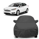 Sulfar 100% Water Resistant Car Body Cover Compatible with Mirror for Ford Focus (Triple Stitched, Full Bottom Elastic, Dark Grey)...