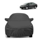 Sulfar 100% Water Resistant Car Body Cover Compatible with Mirror for Honda City i-VTEC (Triple Stitched, Full Bottom Elastic, Dark Grey)...