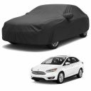 Sulfar 100% Water Resistant Car Body Cover Compatible with Mirror for Ford Focus (Triple Stitched, Full Bottom Elastic, Dark Grey)...