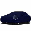 Sulfar 100% Waterproof Car Body Cover Compatible with Mirror for Tata Nano (Triple Stitched, Full Bottom Elastic, Blue-TB)...