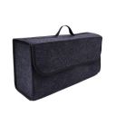 Sulfar Car Soft Storage Box Trunk Bag Travel Storage Organizer Holder Car Accessories Deep Grey...