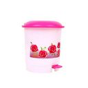 Sulfar Plastic Pedal Dustbin/Desk Dustbin, (Multicolour), (3670)...