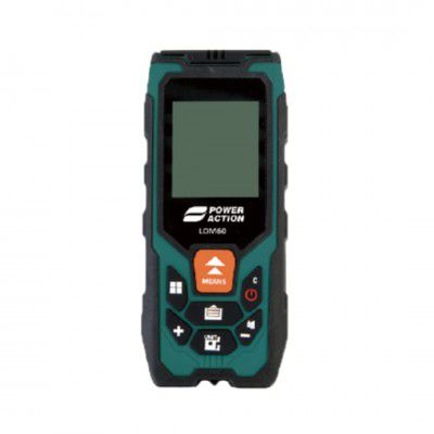 Sulfar Power Action LDM60 Laser Range Finder/ Distance Measuring Meter Tape, 0.05 to 60 Meter 