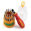 Sulfar Screwdriver Set, Steel 31 in 1 with 30 Screwdriver Bits, Professional Magnetic Driver Set, for PC/Household/Furniture/Tablet/Game Console/Electronic Devices...