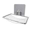 Sulfar Soap Dish Holder,Self Adhesive Wall Mounted Soap Sponge Holder Stainless Steel Storage...