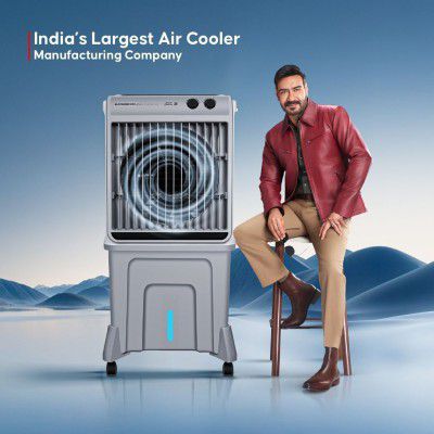 Summercool 120 L Desert Air Cooler (Grey, Ivaan 120Lts)