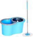 SUMOWARE INDUSTRIES SUMOWARE Spin Mop Set With Steel Strainer and 1 Refill (Blue) Mop Set...