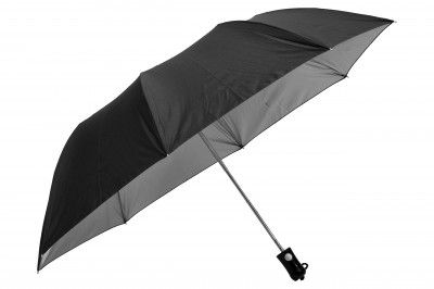 Sun Umbrella Shine Black 2 Fold Umbrella UV Protective