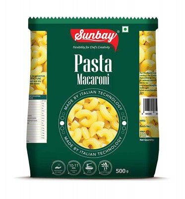 Sunbay - Macaroni Pasta - Durum Wheat, Pack of 500 gm