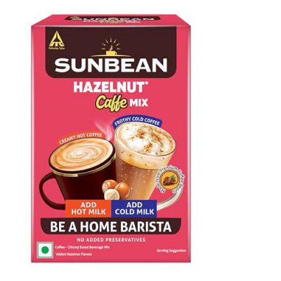 Sunbean Hazelnut Caffe Mix 72g Box