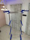 Sundex Stainless Steel Stand 3TD Heavy Duty Stainless Steel Double Pole Foldable Cloth Dryer/Clothes Drying Stand...
