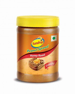 Sundrop Peanut Spread Honey Roast Crunchy, 200Gm