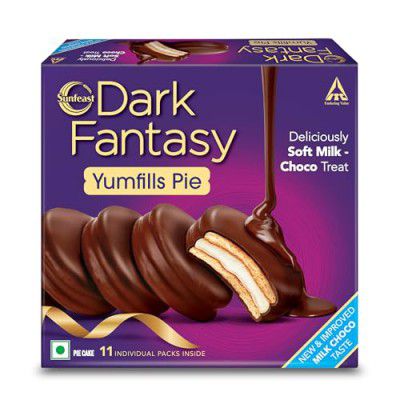 Sunfeast Dark Fantasy Yumfills Whoopie Pie, Chocolate Chip - 253g