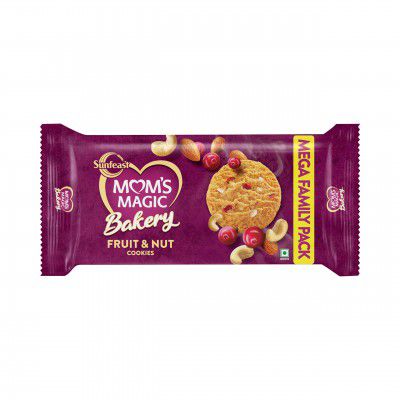 Sunfeast Mom’s Magic Bakery Fruit & Nut | Crunchy Cookies Loaded with Fruits & Nuts, 438g