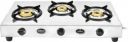 Sunflame 3 BURNER GAS STOVE CHAMPION STAINLESS STEEL  ...