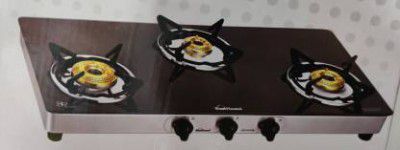 Sunflame Glass Manual Gas Stove 