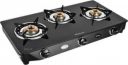 Sunflame GT PRIDE 3B BK Glass Manual Gas Stove ...