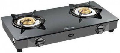Sunflame Pride Glass Manual Gas Stove  