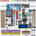 SunFounder Raspberry Pi Starter Kit with Detailed Tutorials Compatible with Raspberry Pi 4 B 3 B+, Support Python C, Learn Electronics and Programming for Raspberry Pi Beginners...