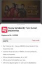 BookmyShow : [ Buy1 Get1 Movie : Sunny Sanskari Ki Tulsi Kumari BOGO Offer ]...