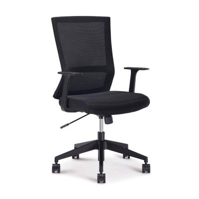 Sunon Office Chairs Computer Chairs Ergonomics Design Double Wire Mesh Office Chair Back Support for Office and Home(Black)
