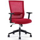 Sunon Office Chairs Computer Chairs Ergonomics Design Double Wire Mesh Office Chair with Fixed Armrest Back Support for Office and Home(Red)...