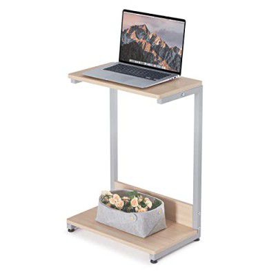 Sunon Side C Table Snack End Table for Living Room 26.6'' Height Couch Side Table