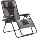 Sunon Zero Gravity Lounge Chair, Folding Recliners Anti Gravity Chair with Adjustable Pillow and Detachable Cup Holder, Reclining Camping Chair for Pool Side Yard Beach...