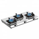 Sunshine Thunder 3 Burner Gas Stove | Stainless Steel Chulha | Manual Ignition, ISI Certified | 5G technology...