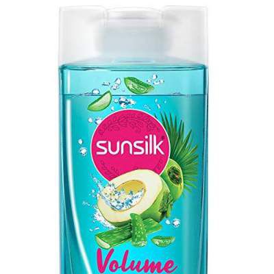 Sunsilk Coconut Water & Aloe Vera Volume Hair Shampoo, 195 ml